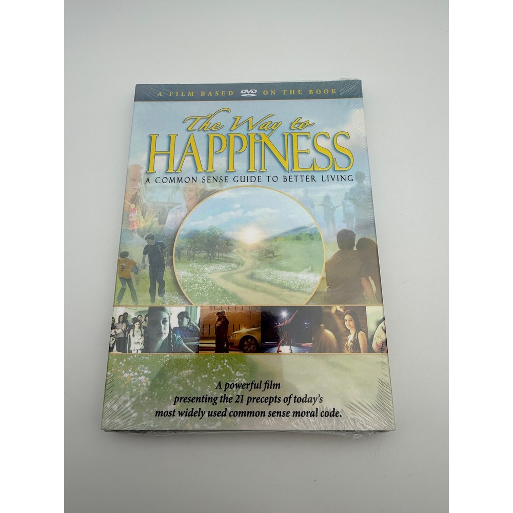 The Way to Happiness DVD L. Ron Hubbard Common Sense Better Living New Sealed